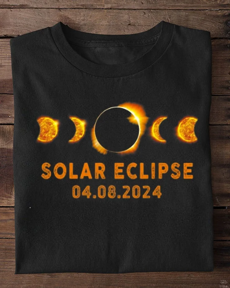 Total Solar Eclipse April 8 2024 Boy Girl