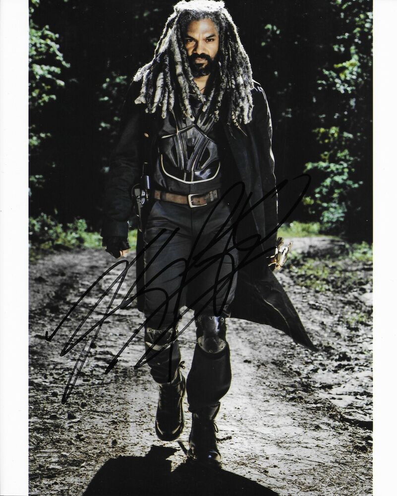 Khary Payton The Walking Dead autographed Photo Poster painting signed 8x10 #2 Ezekiel