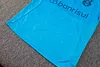 Joyfball 2024/2025 Gremio Half-Pull Training Suit Lake Blue Football Shirt 1:1 Thai Quality