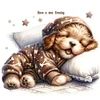 Sleeping Puppy-11CT Stamped Cross Stitch 40*40cm/15.75*15.75in