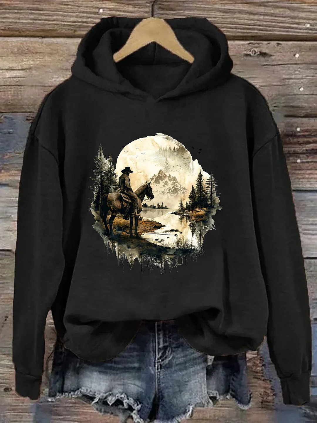 Cowboy Western Hoodie
