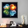 Diamond Painting -DIY Round Drill Four-leaf Clover(40x40cm)