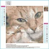 5D DIY Full Drill Diamond Painting Cat Cross Stitch Embroidery Mosaic Craft