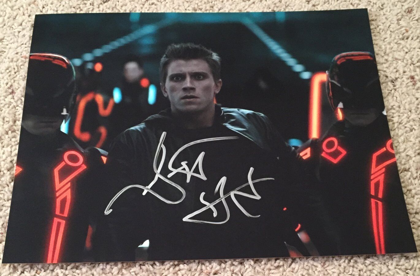 GARRETT HEDLUND SIGNED AUTOGRAPH DISNEY TRON LEGACY 11x14 Photo Poster painting B w/EXACT PROOF