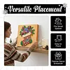 Christmas Stockings Framed Pearl Painting Kit 25x25cm for Adults
