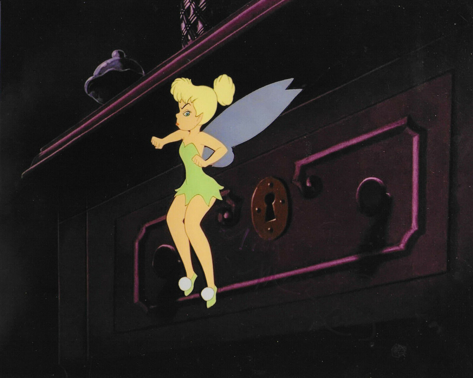 Margaret Kerry Tinkerbell from Disney Original Autographed 8X10 Photo Poster painting #85