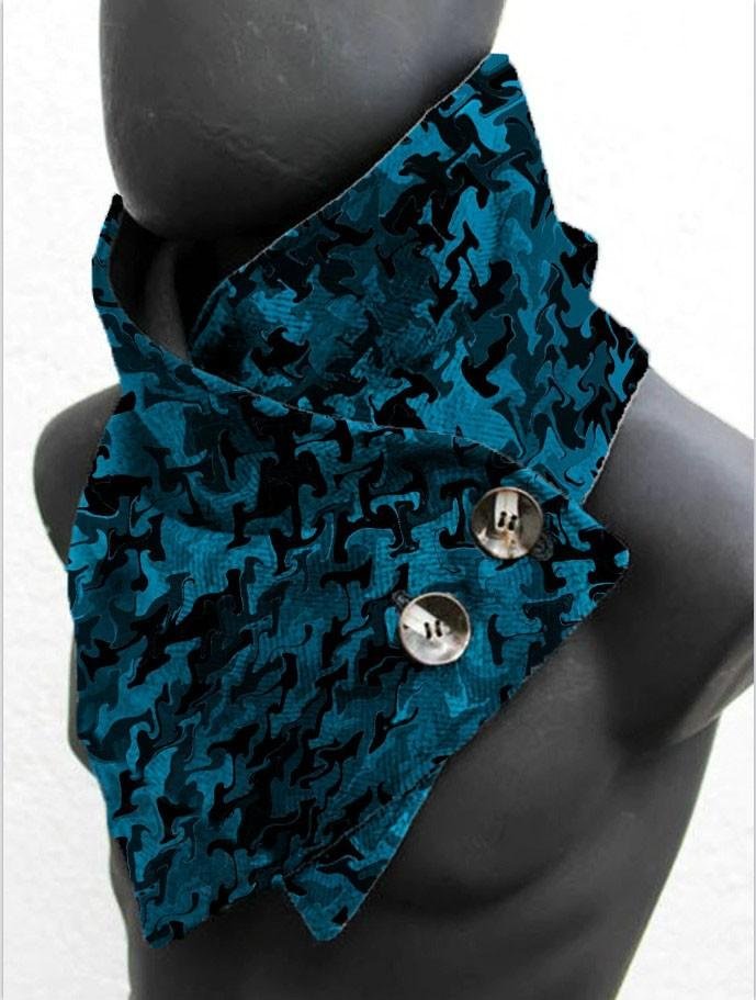 Windproof Fashion Camouflage Print  Leisure Scarf