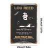 Lou Reed - Metal Tin Signs(8*12Inch/12*16Inch)