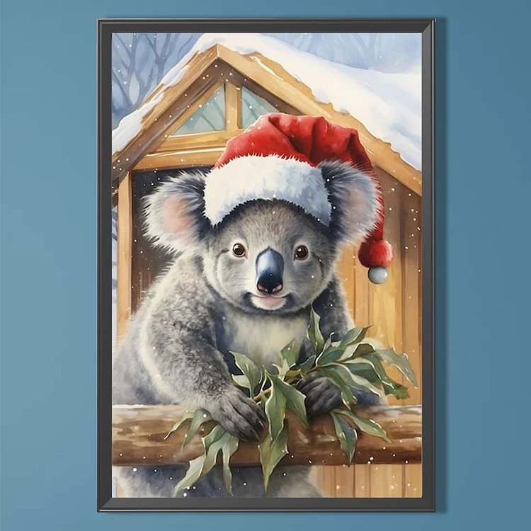 Christmas Koala - Full Round - Diamond Painting(40*60cm)