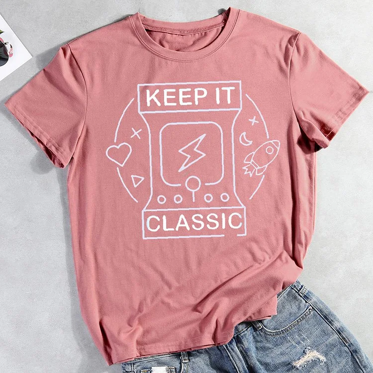 Keep It Classic Round Neck T-shirt