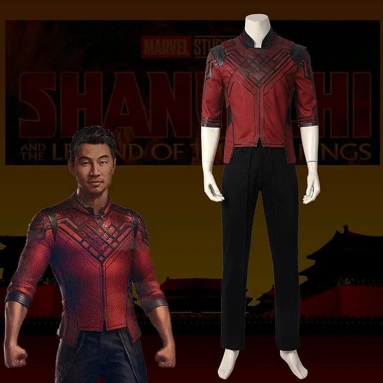 MARVEL Shang-Chi and the Legend of the Ten Rings Shang-Chi Cosplay Costume CC0330