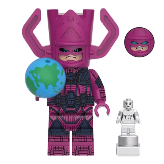 Galactus (Fantastic Four First Steps) Custom Marvel Superhero Minifigure Minifigure Bricks monstertoys