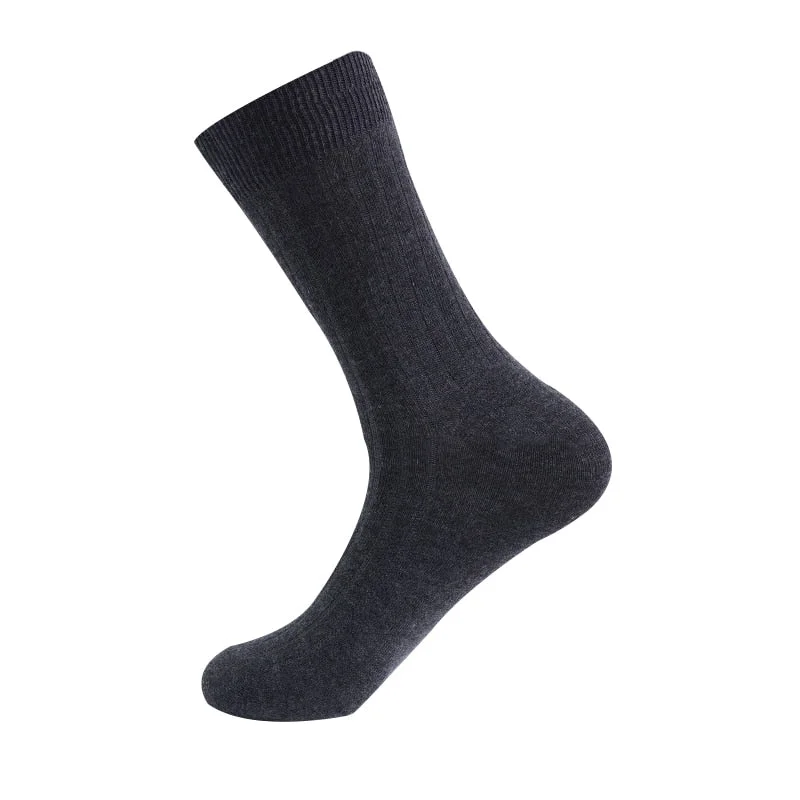 Men and Women Couple Socks Autumn Spring Cotton Rib Solid Colors Harajuku Crew Fashion Street Casual Middle Tube Unisex Sock