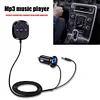 Wireless Bluetooth-compatible Music Receiver 3.5mm AUX Car Kit Adapter