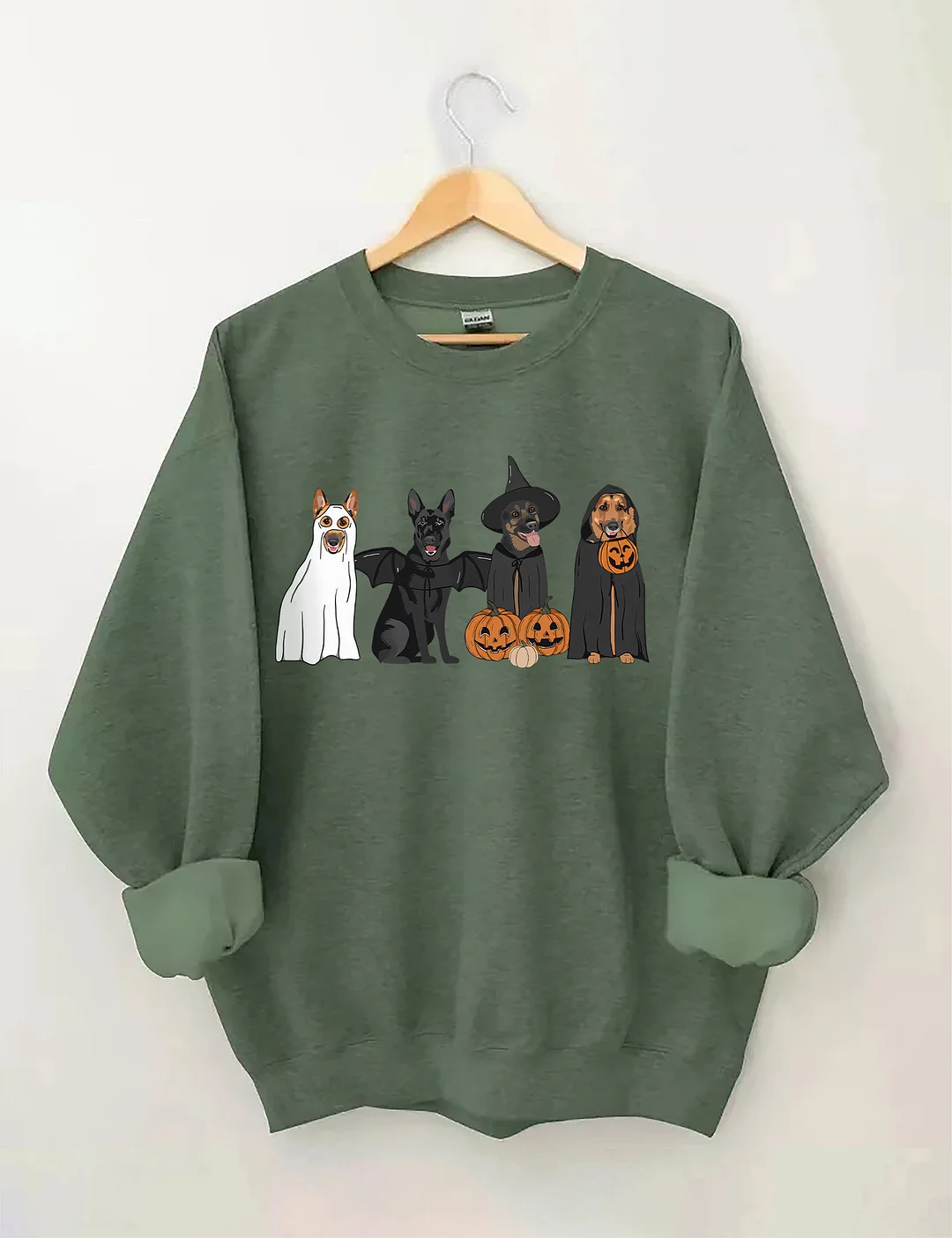 German Shepherd Halloween Sweatshirt