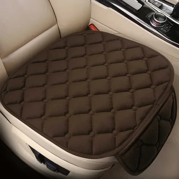 Driver Cushion With Comfort Memory Foam Non-Slip Rubber Vehicles Office Chair Home Car Pad Seat Cover