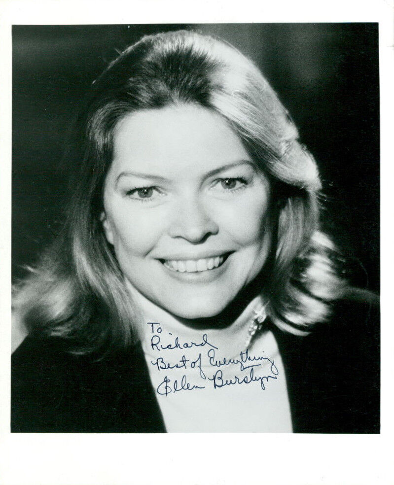 Ellen Burstyn (Vintage, Inscribed) signed Photo Poster painting COA