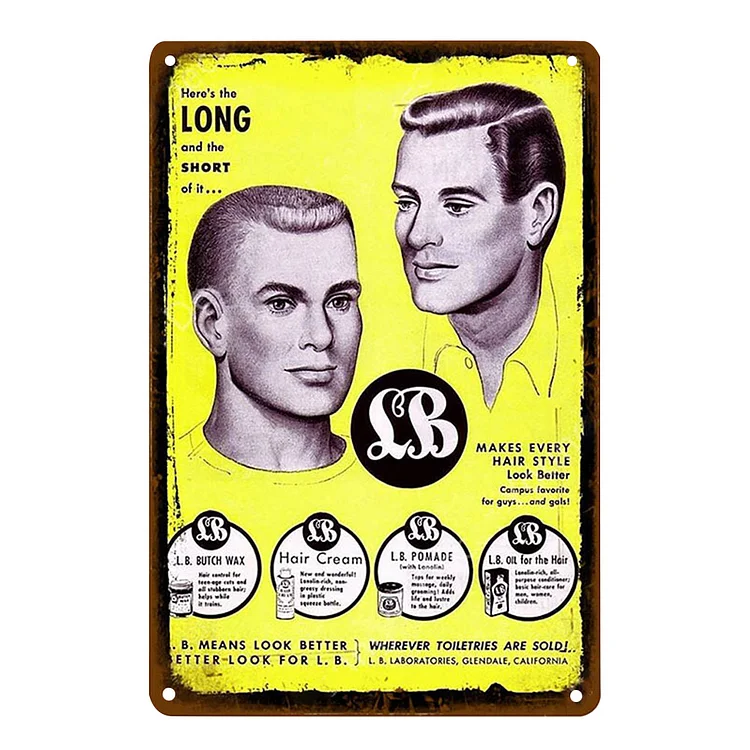 Barber Shop - Vintage Tin Signs/Wooden Signs - 8*12Inch/12*16Inch