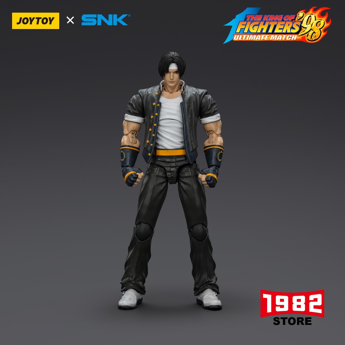 JOYTOY JT01420 KOF 98UM Hero Team Kyo Kusanagi Highly Detailed Game Character Replica Soldier Action Figure Collectible
