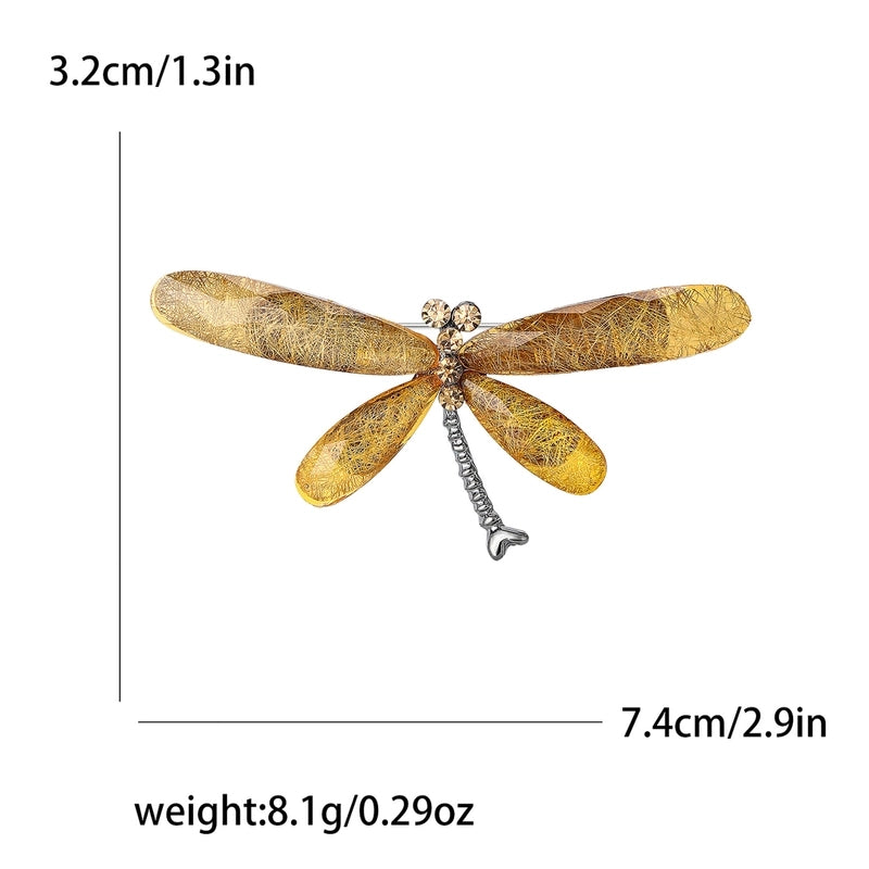 Casual Elegant Lady Pin Dragonfly Alloy Women’s Brooches