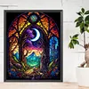 uk.everydayedeals (Limited Stock)Diamond Painting - Round AB Drills - Witch of Moon(45*55cm)