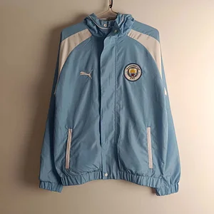 2024/2025 Manchester City Windbreaker Blue Jersey