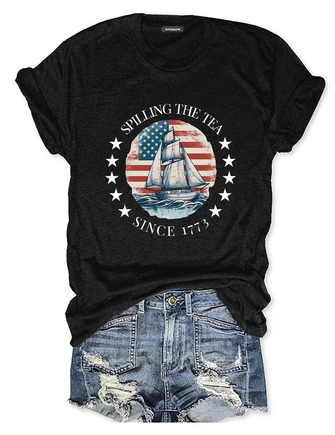 Spilling The Tea Since 1773 T-shirt