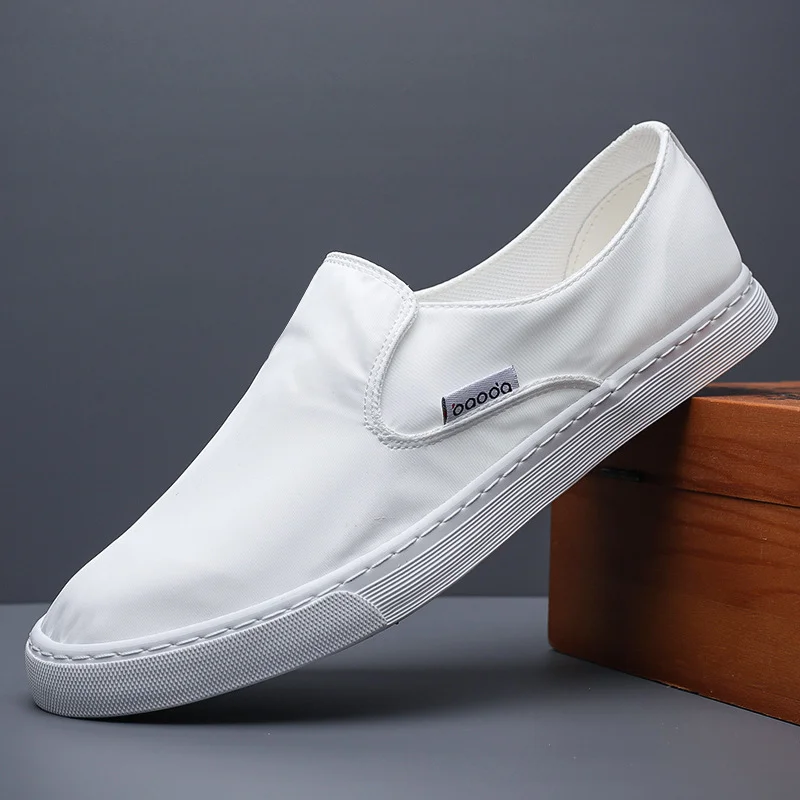 Yyvonne 20042 Men's Canvas Shoes Spring And Summer Simple Men's Cloth Shoes