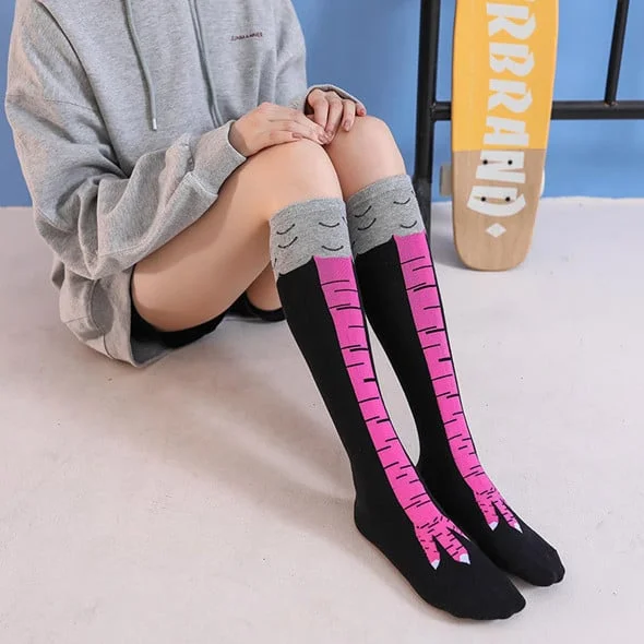 (🌲Early Christmas Sale- SAVE 48% OFF)Chicken Legs Socks--buy 5 get 3 free (8 pairs)