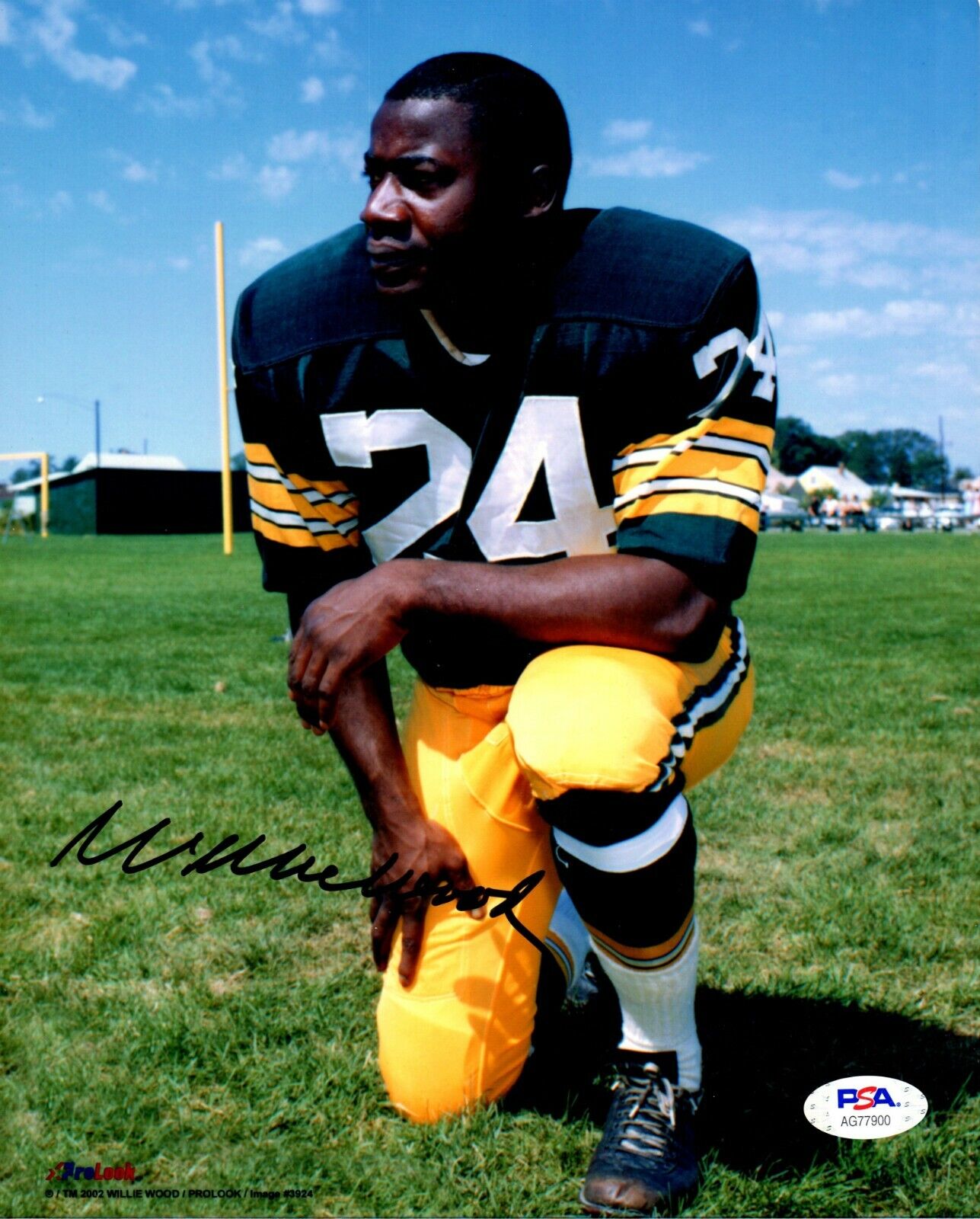 Willie Wood autographed signed 8x10 Photo Poster painting NFL Green Bay Packers PSA COA