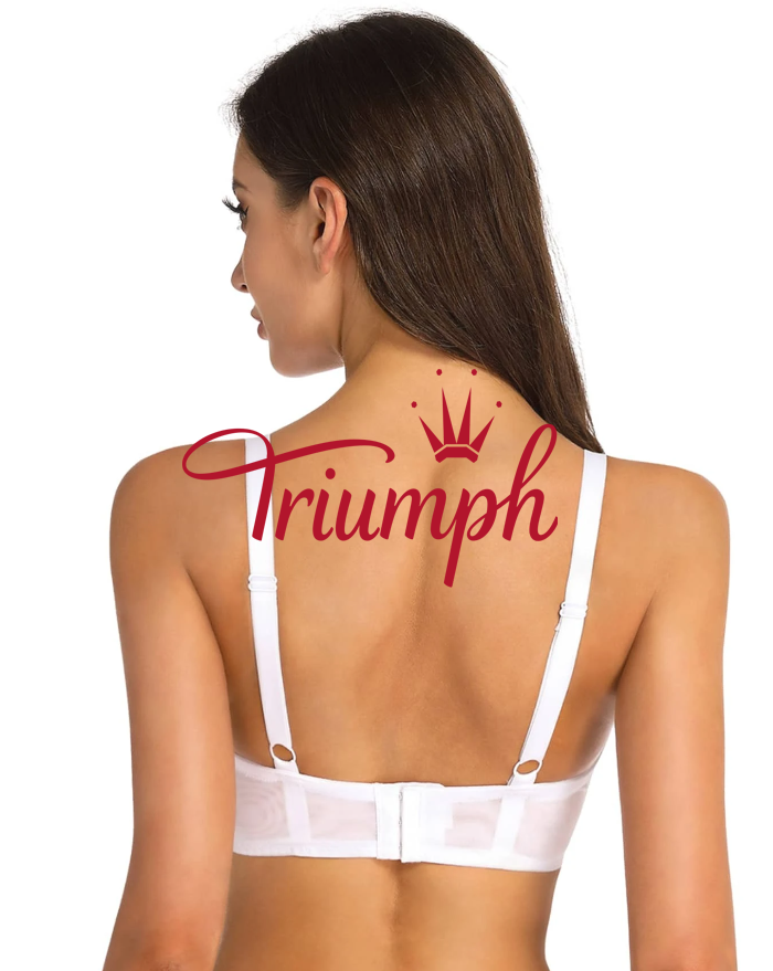 Triumph - 3 kusy 🔥Sexy čipkovaná push-up dámska podprsenka