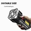 P7900 Super Bright Flashlight Portable USB Waterproof Hiking Searchlight