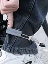 Reflective Bike Pants Strap Adjustable Bands for Night Walking Cycling Running
