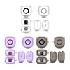 Protective Cover Compatible for Sony LinkBuds Clip WF-LC900 TPU Earphone Case Protective Skin Case with Carabiner Anti Scratch & Shockproof