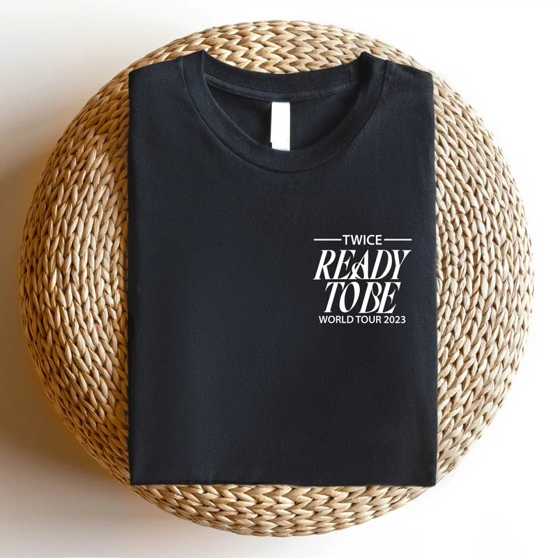 TWICE 5th World Tour READY TO BE US Creative T-shirt