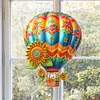 Diamond Painting Acrylic Flower Hot Air Balloon Hanging Pendant Kit