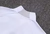 Joyfball 2025/2026 Real Madrid Long Zipped Jacket White Grey Football Jersey 1:1 Thai Quality 