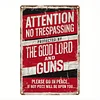 Funny Warning - Vintage Metal Signs(12*16Inch) - Warning