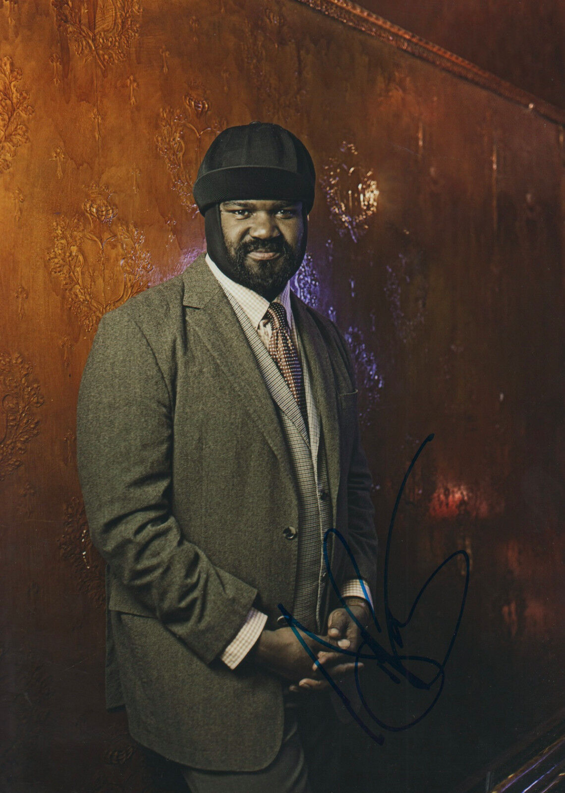 Gregory Porter Jazz signed 8x12 inch Photo Poster painting autograph