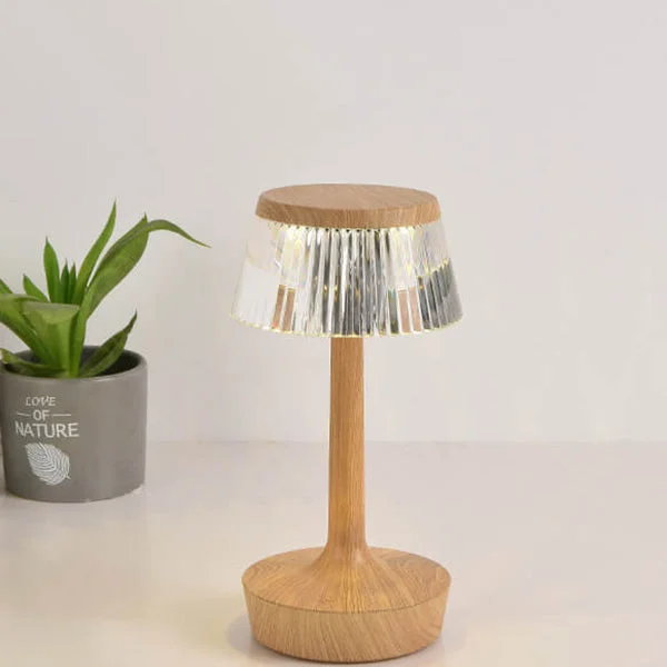 Creative Crystal Mushroom LED Night Light Table Lamp socialshop