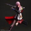 Play Arts Kai Movable Lightning - (FF13) Final Fantasy XIII Official Statue - Square Enix