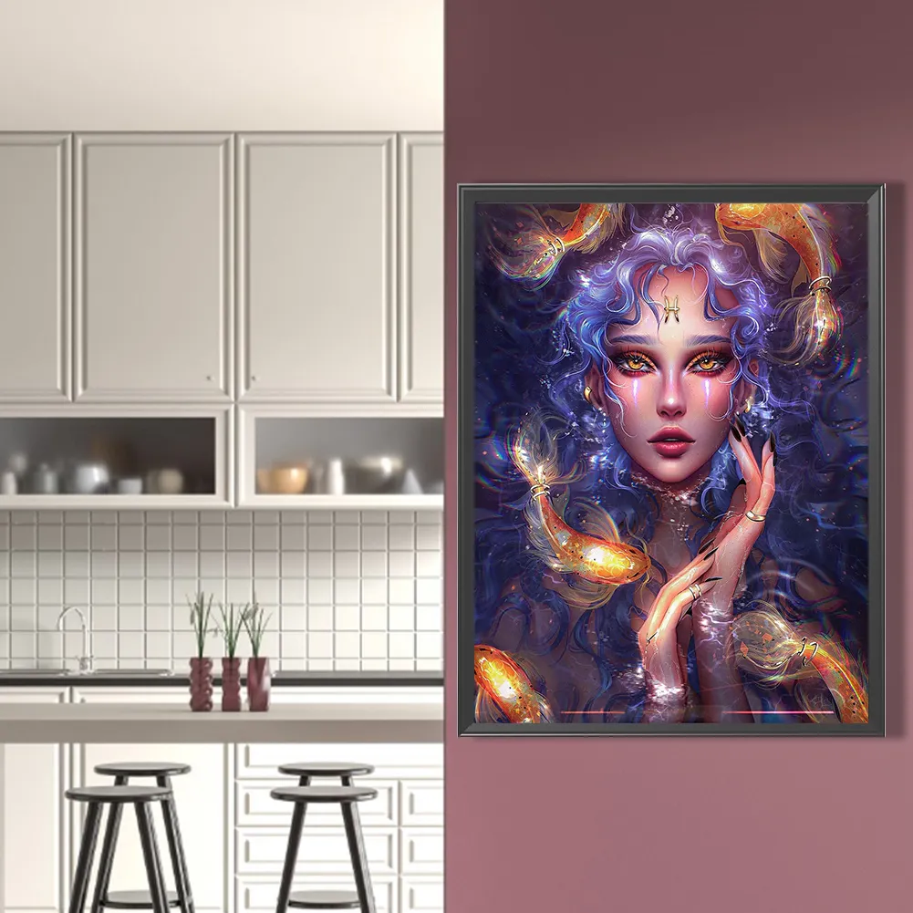 Diamond Painting - Full Round Drill - Beauty(Canvas|50*60cm)