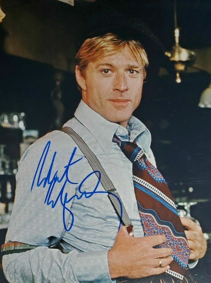 Robert Redford Autographed Signed 8x10 Photo Poster painting ( The Natural ) REPRINT