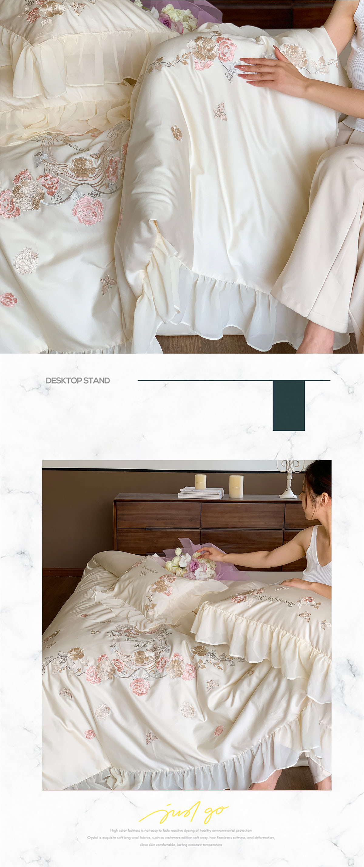 Romantic-100s-Pure-Cotton-Flower-Embroidery-White-Bedding-4-Pcs-Set11