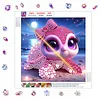 Pink Turtle Special Shaped 5D DIY Partial Drill Diamond Painting Kits for Adults Beginners Home Decor Diamond Dots Paintings Diamond Art Kit 11.81 X11.81inch