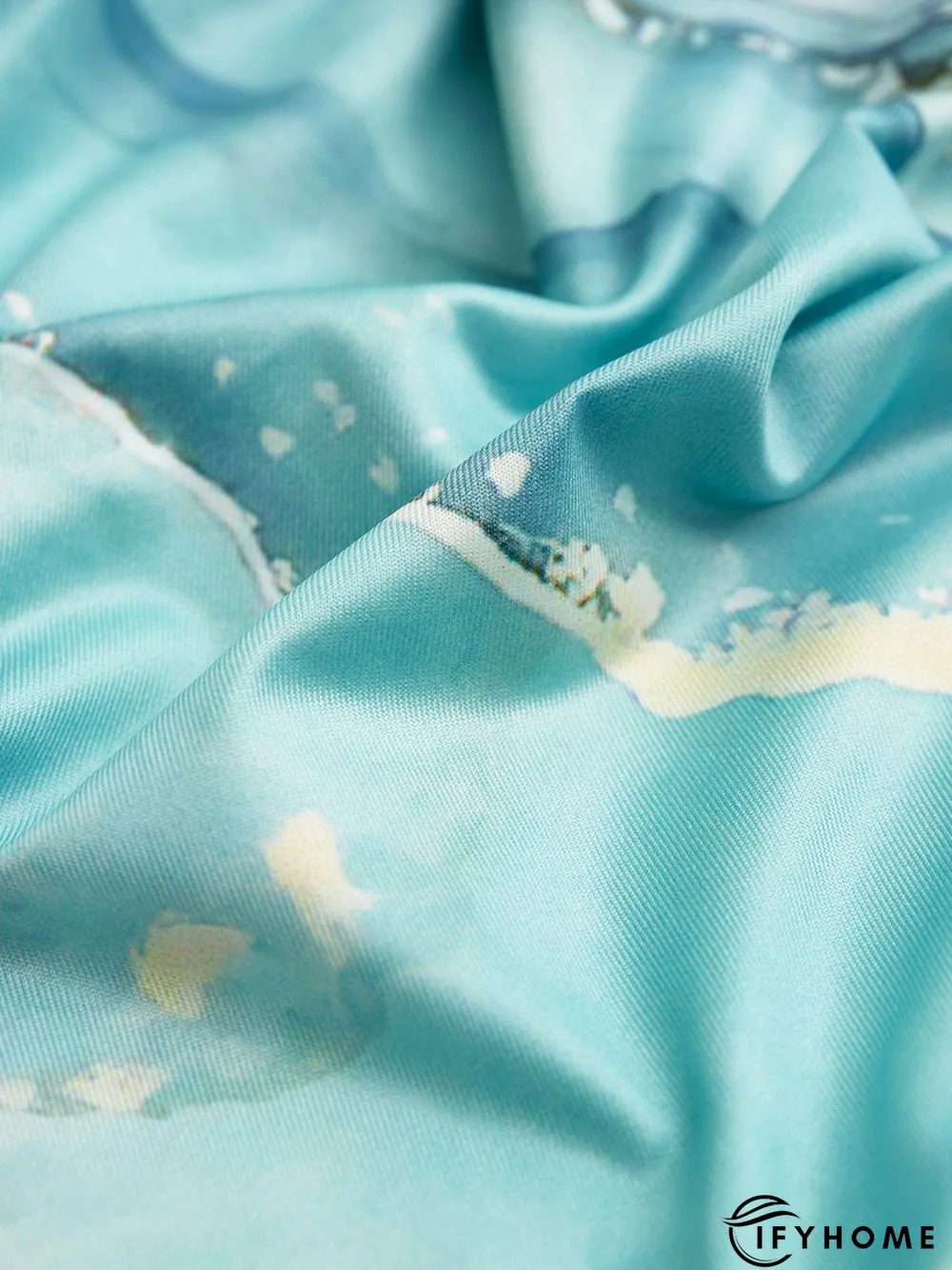 Casual Short Sleeve Round Neck Printed Top T-shirt | IFYHOME