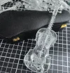 Purely handmade transparent violin skeleton model with violin case