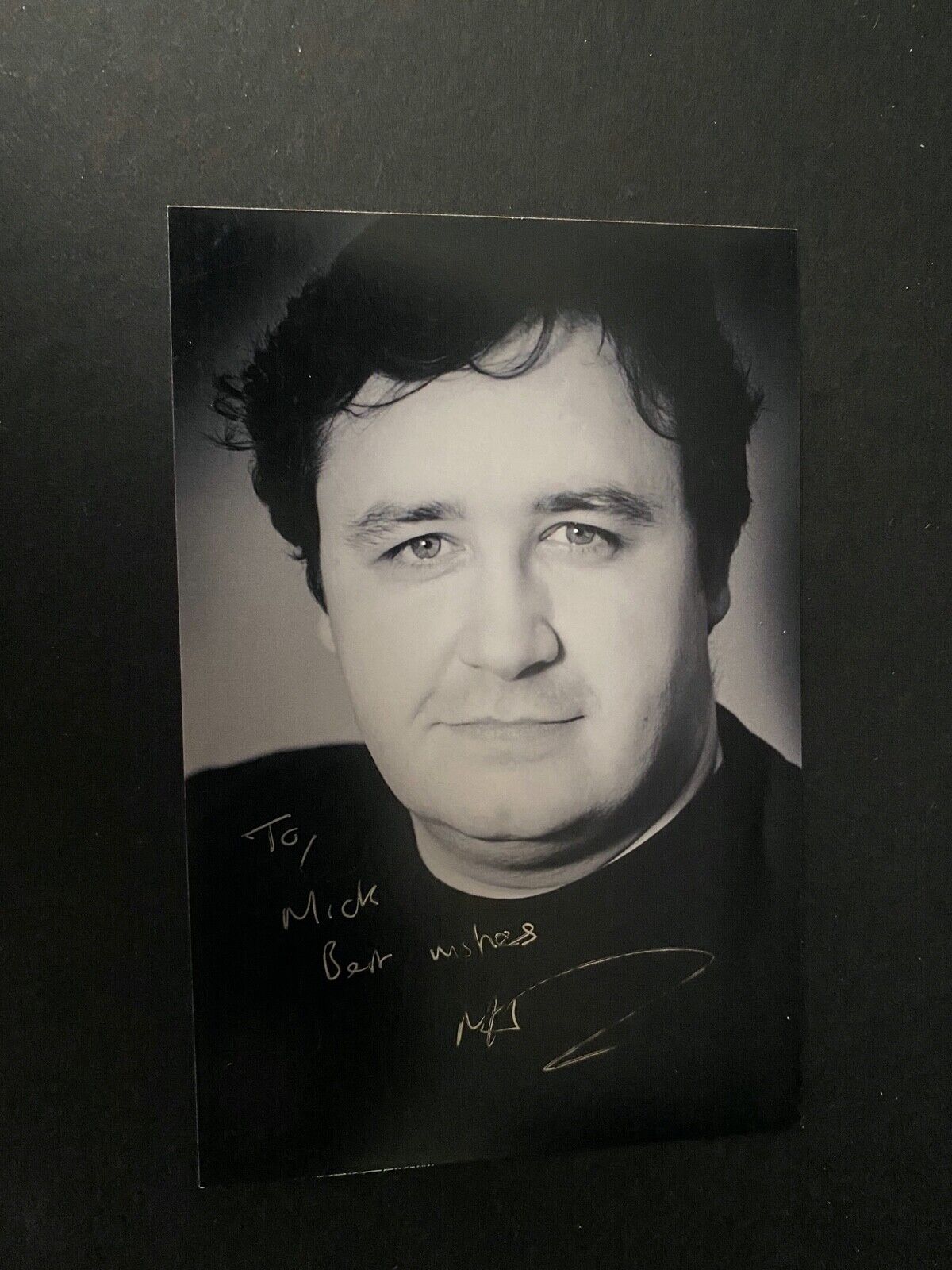 MARK BENTON - EARLY DOORS TV SERIES ACTOR - SUPERB SIGNED Photo Poster painting