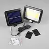 COB 100LED Solar Lamp Motion Sensor Waterproof Outdoor Path Night Lighting