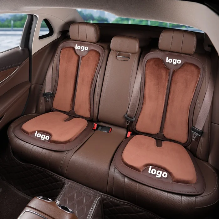 Car flannel seat cushion